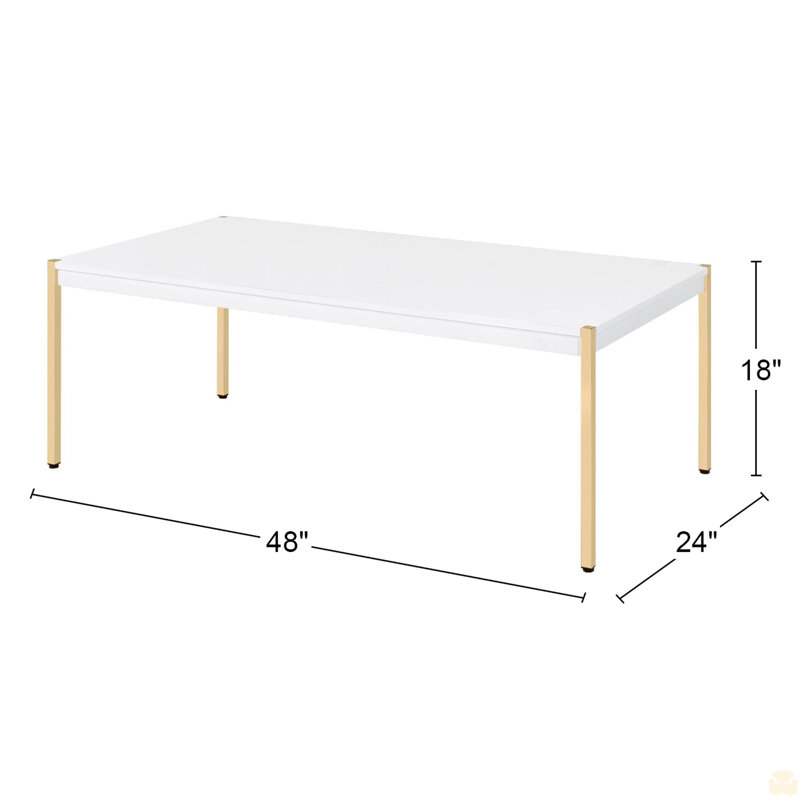 Table basse rectangulaire