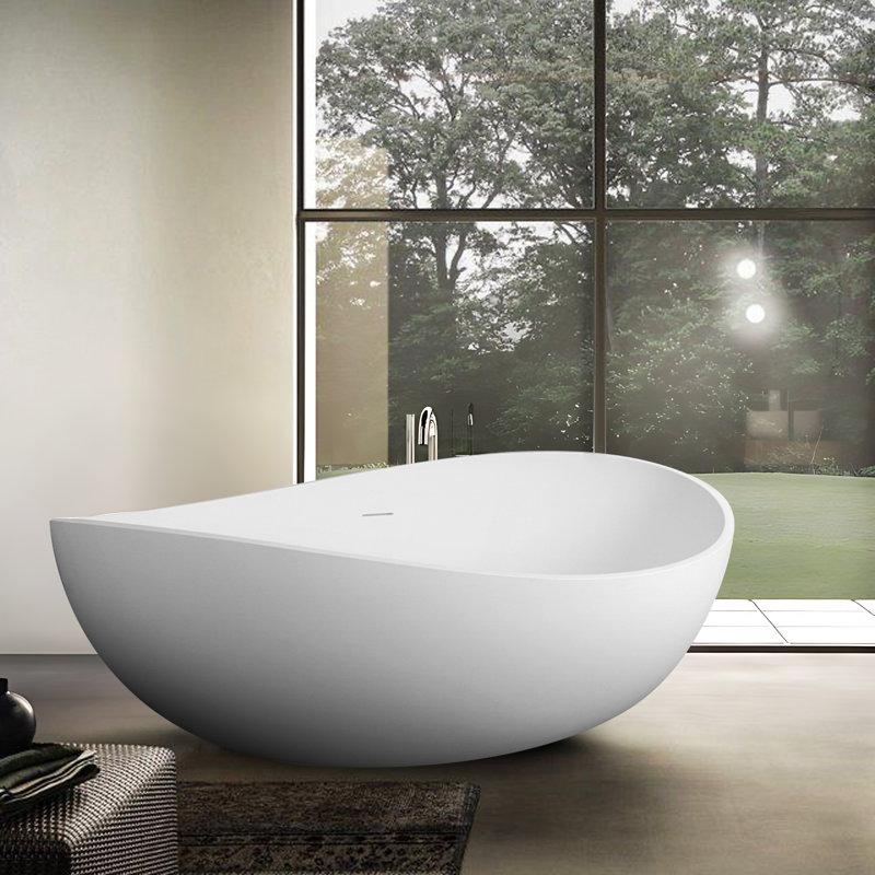 Baignoire 63 po x 37,4 po, Blanc