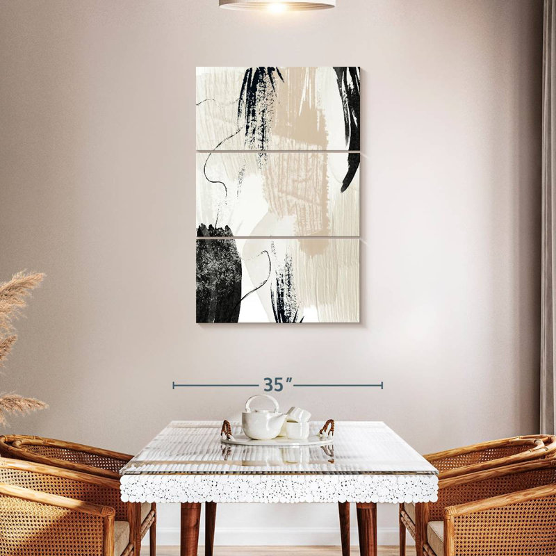 Avery Brush Strokes VIII, 45" H x 28" W