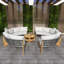 Ensemble de conversation pour 6 personnes avec coussins et table basse-182988867