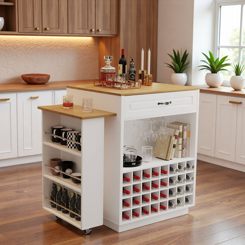 Armoire de bar Modern Modern, Blanc