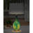 Glass USB Table Lamp
