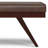 Chanelle 48"W Mid-Century Modern Ottoman Bench with Upholstered Seat and Solid Wood Frame-928179915