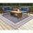 Trei Striped Indoor / Outdoor Rug-1201476459