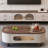 Solid wood drawer coffee table durable-105832833