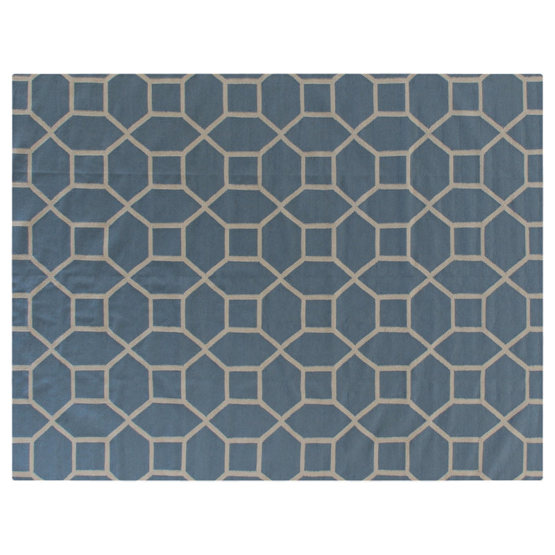 Geometric Indoor Rug, Rectangle 5' x 8'