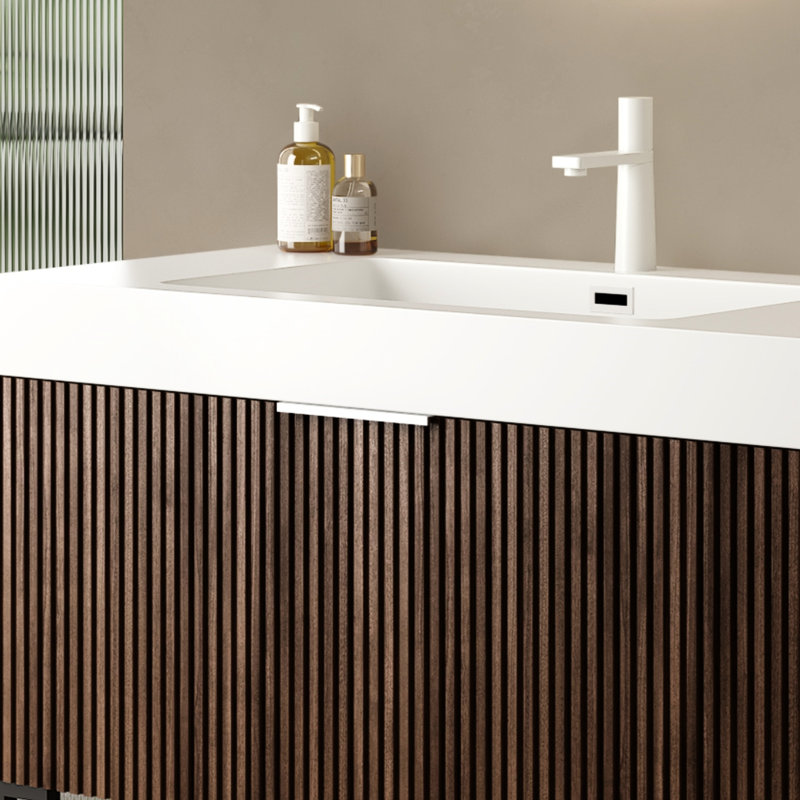 30" Undermount Bathroom Basin - Rectangular, White, Look Rectangular In White Undermount, 30", Design
