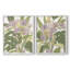 Impression encadrée Brushy Tropical Orchid I-Premium - prête à être accrochée - aucun clou requis - aucun clou requis-1326701054-1326700807