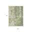 Tapis intérieur lavable abstrait 9 pi x 12 pi sauge