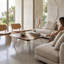 Dozza Acrylic Square Coffee Table-238455661