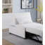 Canapé-lit moderne en tissu Sherpa