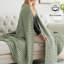 Jeté doux et léger en coton et viscose de bambou tissé gaufré toutes saisons-120798312-120798309