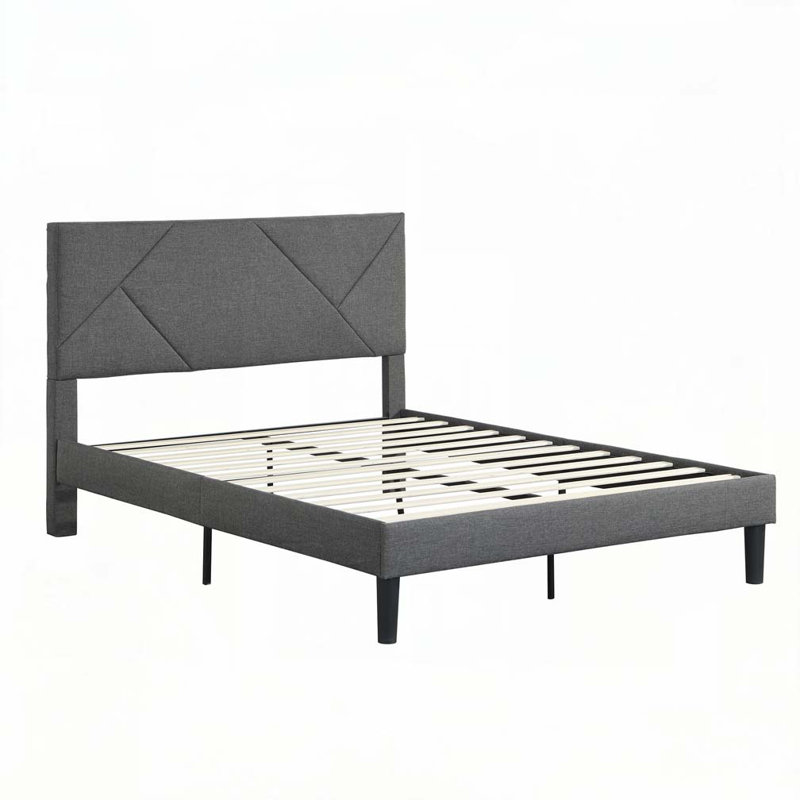Lit plateforme tapissier