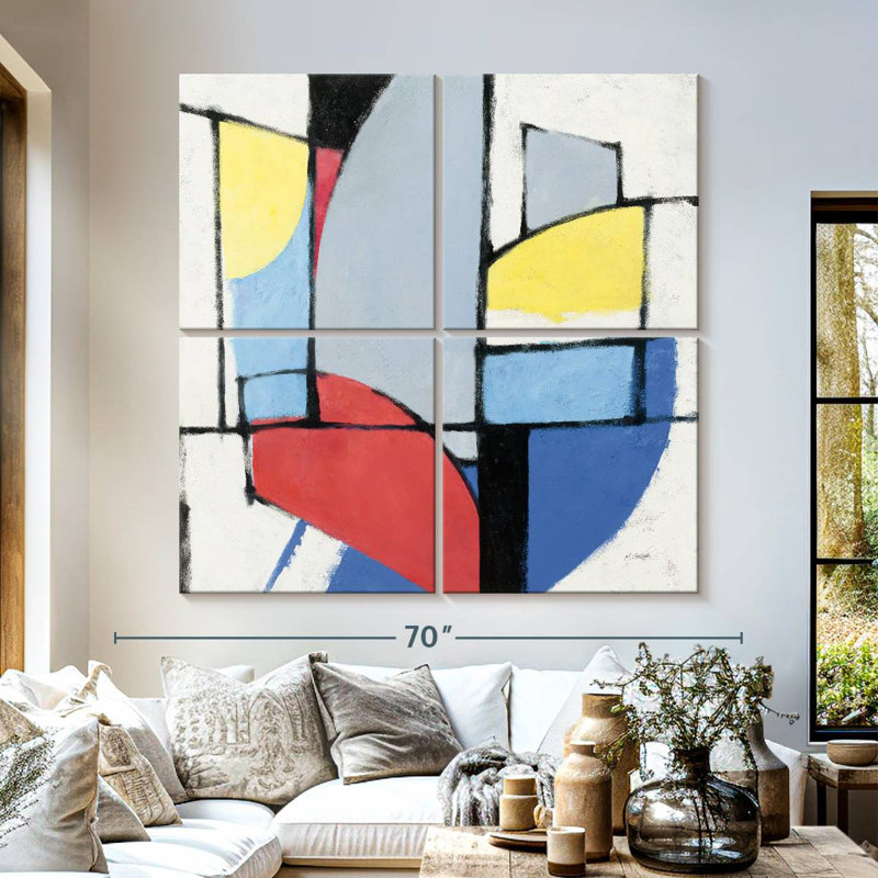 Avery Primaries, 57" H x 57" W