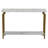 Marble Console Table with Iron Base-1364189435