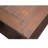 47" Black Farmhouse Coffee Table With Heavy Planked Top And Storage Shelf-235636311
