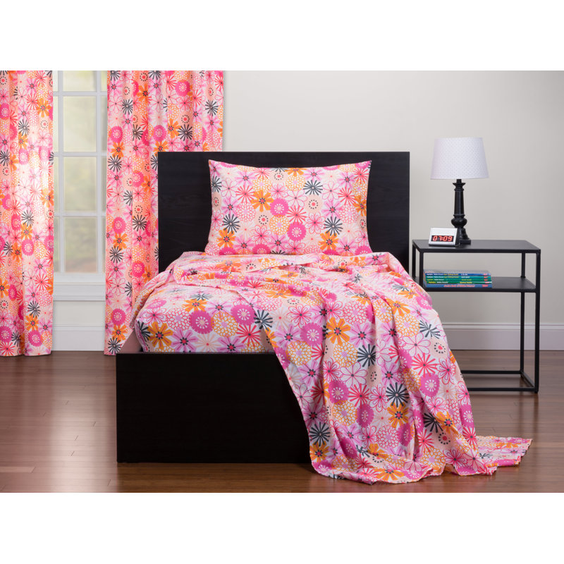 Ensemble de draps grand lit highlights The Bloom Room, Ensemble de draps pour grand lit + un drap-housse 
