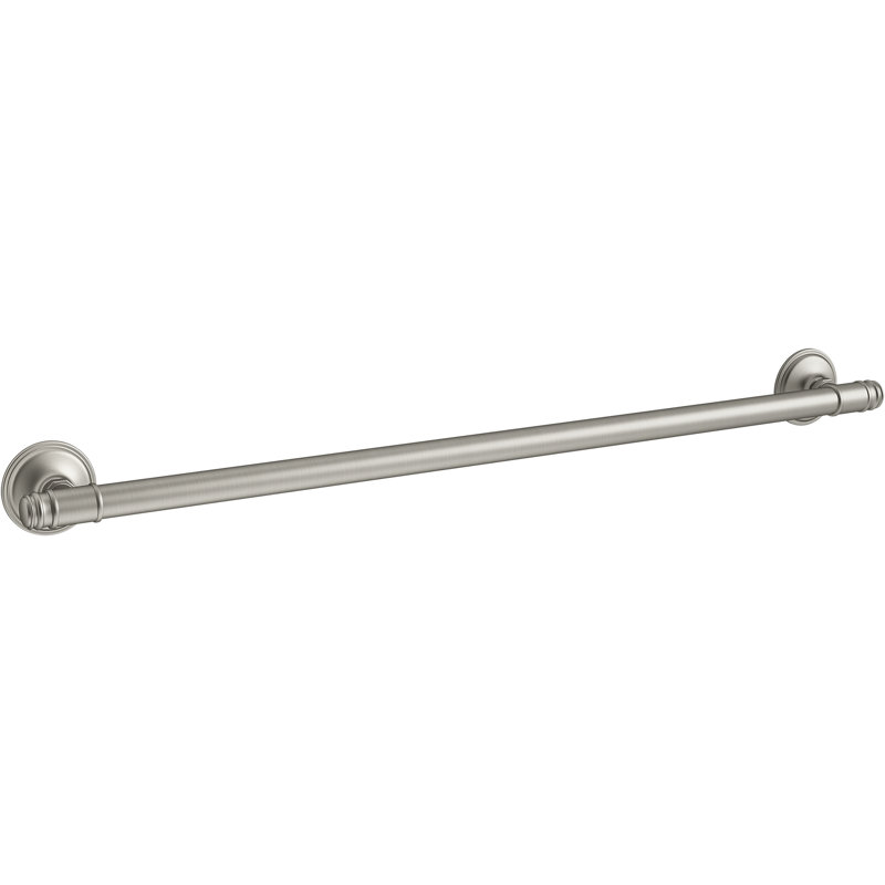 Eclectic Grab Bar, Vibrant Brushed Nickel, 36" W