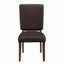 Ensemble de chaises de salle à manger en tissu 2 pièces