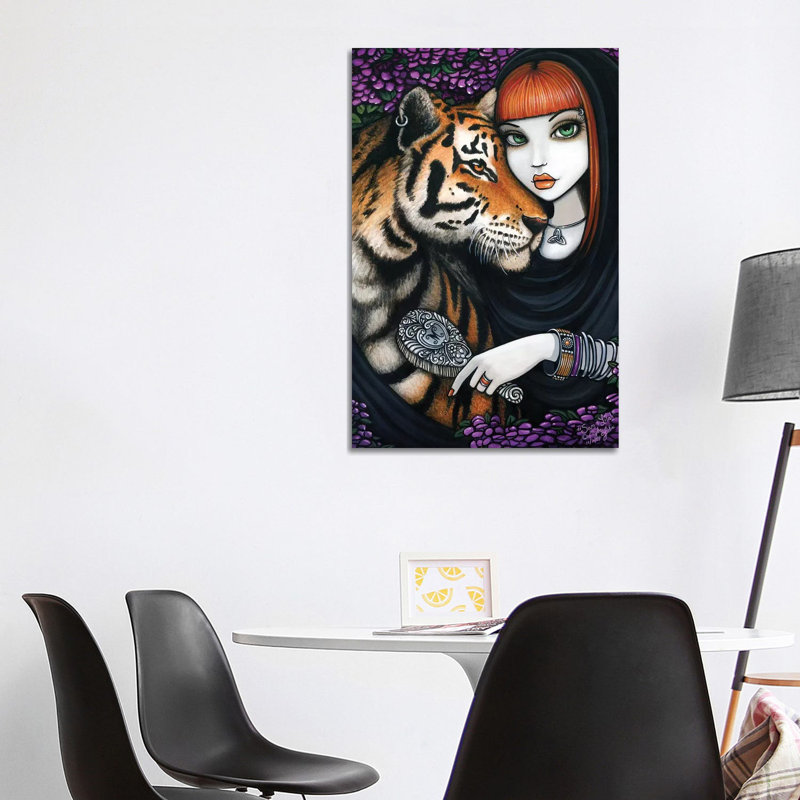 Sam Lilah 1 Piece Wrapped Canvas Painting, 101.6cm H x 66.04cm W x 1.9cm D