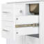 Ensemble de meuble-lavabo moderne avec ensemble lavabo 30 po, meuble-lavabo moderne avec 1 porte à fermeture douce et 3 tiroirs à fermeture douce, structure en bois massif-2085417444