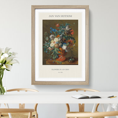 Still Life with Flowers Vol.7 1 Piece Single Picture Frame Wall Art