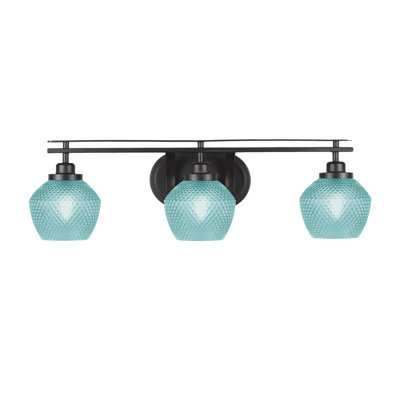Barre d'éclairage de salle de bain 3 lumières Scituate