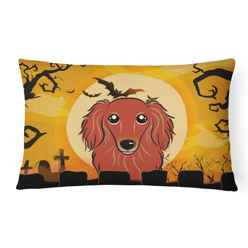 Coussin intérieur / extérieur Halloween, rouge
