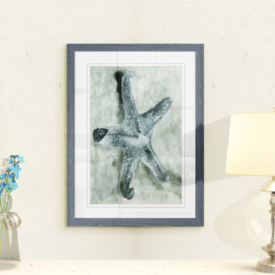 Aquatic i, reproduction d’art encadrée