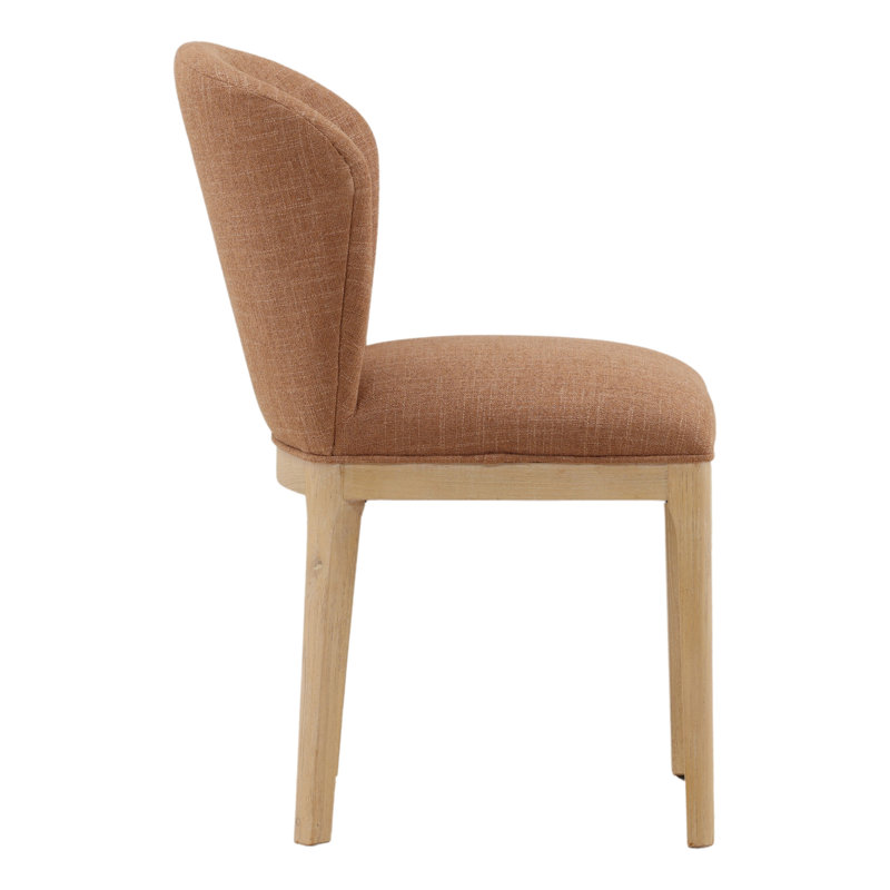Chaise de salle à manger Kaelin Avoine, Rose