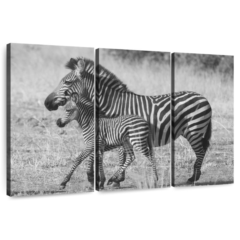 Brampt Mother And New Born, 36" H x 57" W