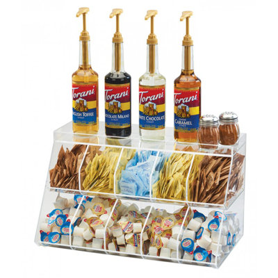 Cal-Mil 10 Bin Condiment Holder