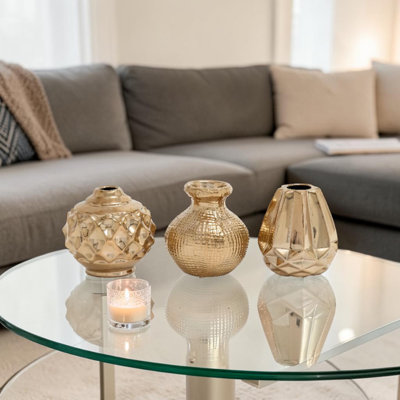 3 Piece Ceramic Table Vase Set