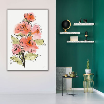 Smooth Rose 2' by Chris Paschke Canvas Wall Art
