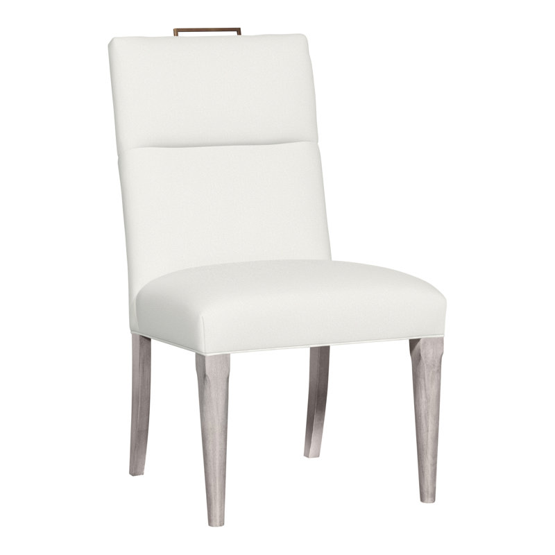 Brattle Road By Thom Filicia 20'' H Upholstered Side Chair, Dove Gray, Tommy Snow