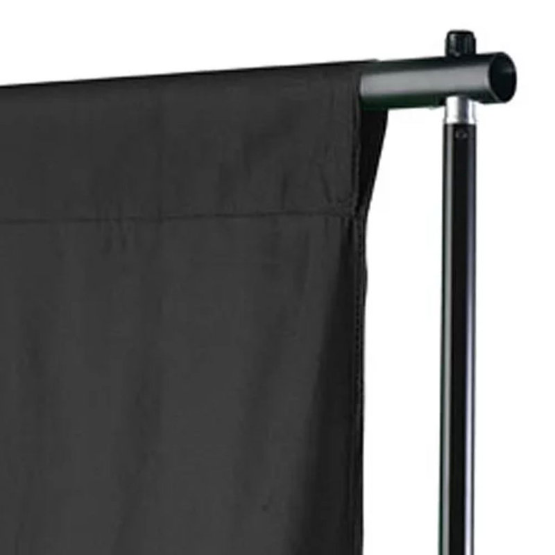 Symple Stuff Booth Display Accessory, Black, 83" H x 118.1' W x 196.9" L