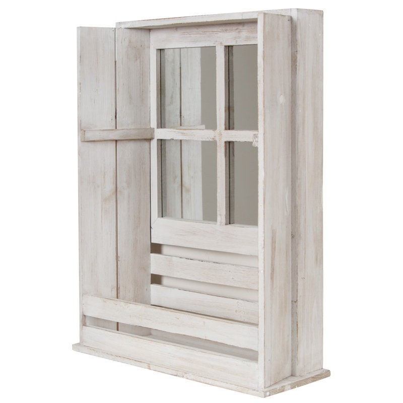 Marley Wood Flat Floor Mirror