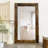 Rectangle Solid Wood Full Length Mirror-2128063380