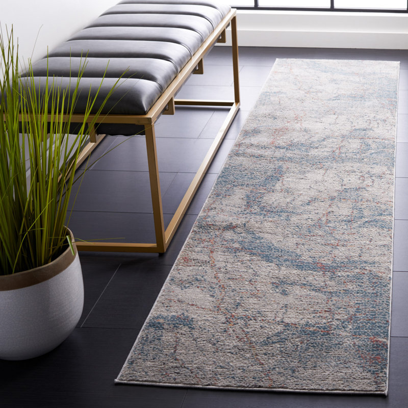 Vogue Performance Abstract Rug, Runner 2' x 8'
