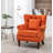 Astello 29'' Wide Tufted Polyester Wingback Chair-2060722361