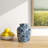 Chadwicks Decorative Chrysanthemum Ceramic Ginger Jar with Lid-76890302-76890300