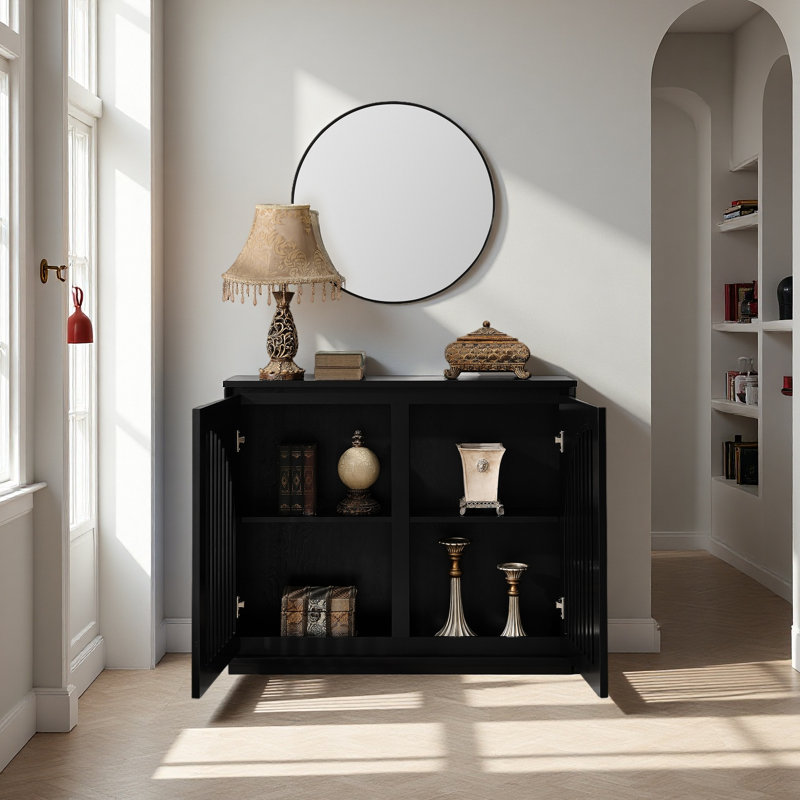 Buffet Mid Mid Century, Noir