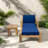 Patio Lounge Chair with Ottoman and Cushions-918377558