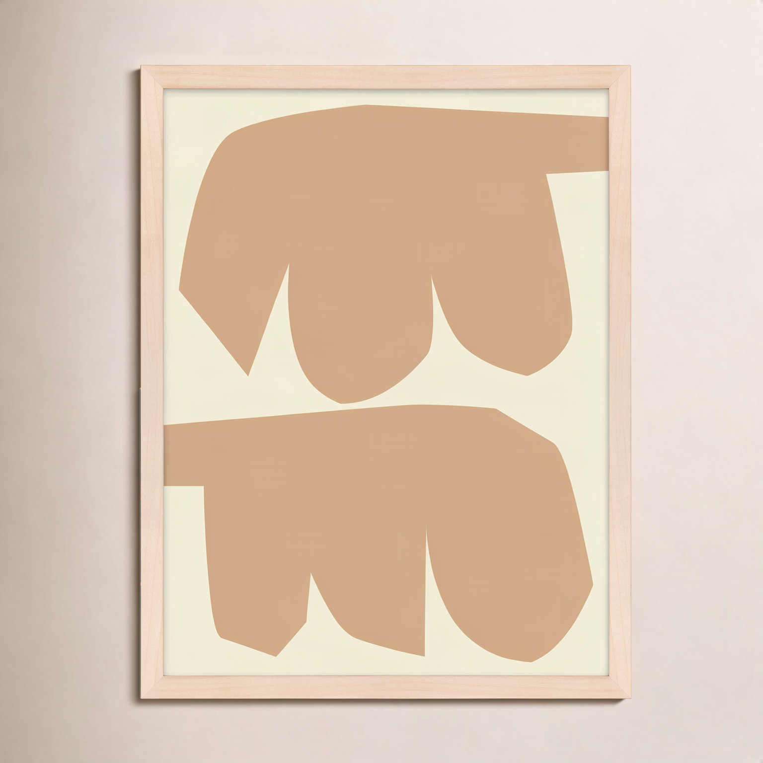 Component 1 by Michael Kempen, 25"H x 20"W x 1.25"D, Maple Framed