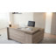 Bureau de direction ergonomique moderne en L avec rangement intégré et gestion de l'alimentation Achilles-1133377426