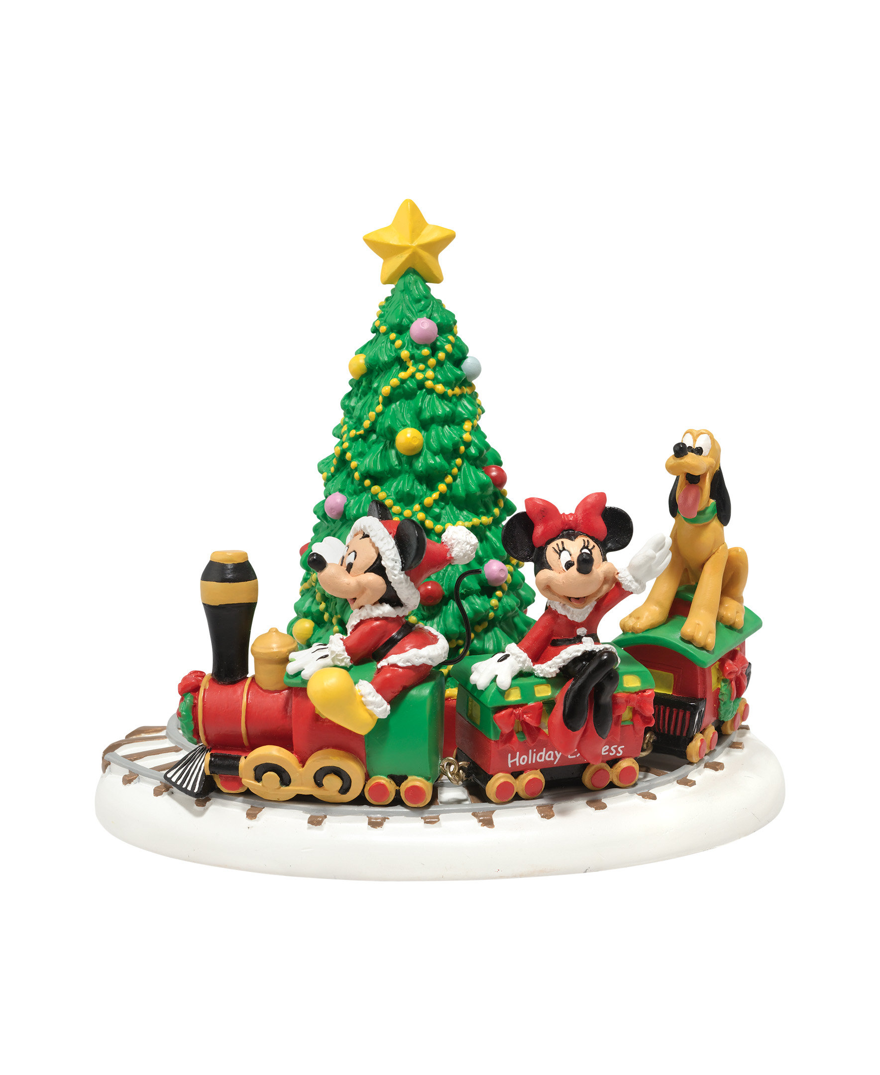 Department 56 Disney Village Mickeys Holiday Express Figurine 4.75in H ...