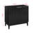 Mid-Century Modern 2 Door Storage Cabinet With Fluted Fronts And Brass Handles, Perfect For Entryway Or Dining Room-779489883