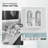 22*23in Translucent Double-Door Medicine Cabinet-1961115058