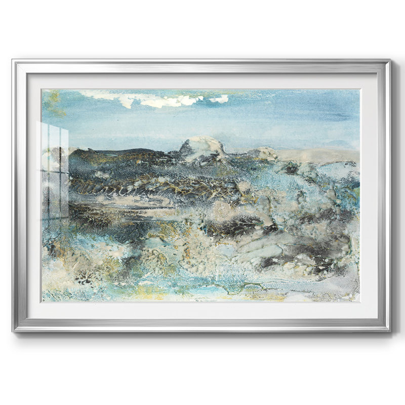 Motif de paix I, impression sur papier, H 19 po x l 27 po x P 1,5 po, Argent