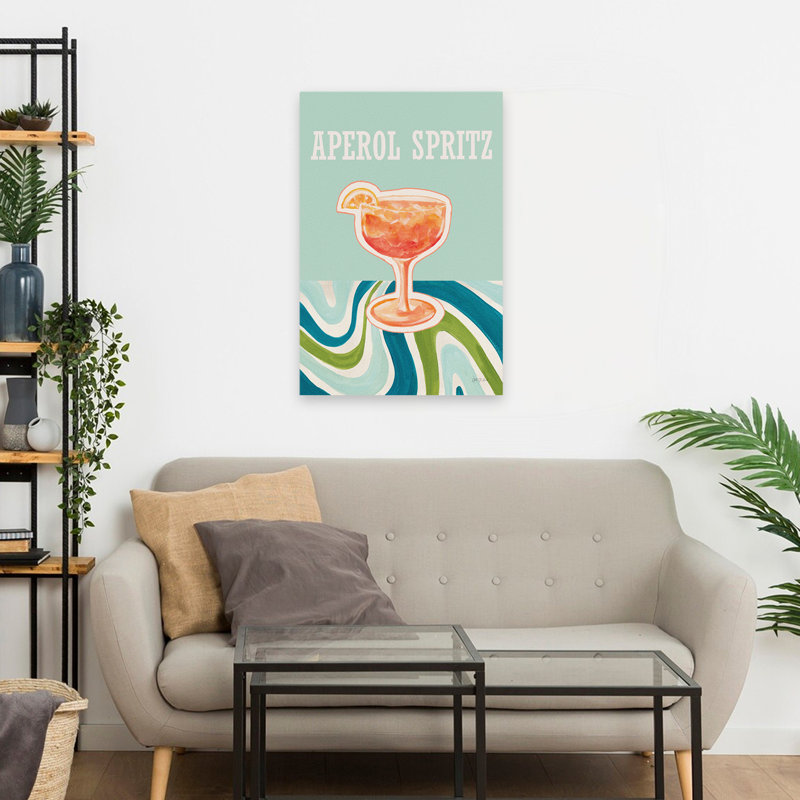 Aperol Spirz - 60S 70S, H 24 po x l 16 po